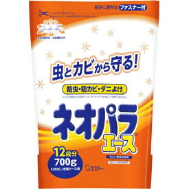 エステー｜S.T ネオパラエース 引き出し 衣装ケース用 700g 12段分 [防虫 防カビ ダニよけ パラジクロルベンゼン製剤]