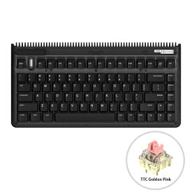 iQunix｜アイキューニックス ゲーミングキーボード OG80(TTC Golden Pink軸・英語配列) Dark Side iq-og80-dark-side-ttc-golden-pink [有線・ワイヤレス /USB]