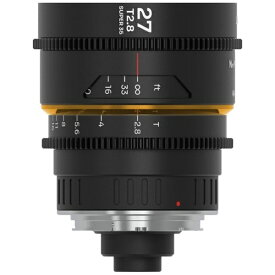 LAOWA｜ラオワ Nanomorph 27mm T2.8 1.5x Cine (Flare color:AMB) PL/EF【受注生産品】 NANO27MM-T2.8-AMB-PLEF [キヤノンEF]【キャンセル不可】