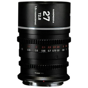 LAOWA�b���I�� Nanomorph 27mm T2.8 1.5x Cine �iFlare color�F SV�j �t�W X�y�󒍐��Y�i�z NANO27MM-T2.8-AMB-X [FUJIFILM X]�y�L�����Z���s�z