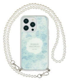 グルマンディーズ｜gourmandise iPhone 14 Pro / 13 Pro ディズニーキャラクター IIII fit Loop Pearl ケース アリエル DNG-51AR