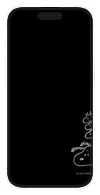 グルマンディーズ｜gourmandise iPhone 14Pro ピーナッツ ガラススクリーンプロテクター スヌーピー SNG-747A