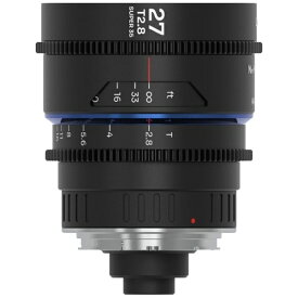 LAOWA｜ラオワ Nanomorph 27mm T2.8 1.5x Cine (Flare color:BL) PL/EF【受注生産品】 NANO27MM-T2.8-BL-PLEF [キヤノンEF]【キャンセル不可】