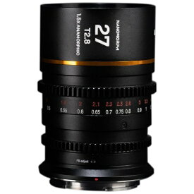 LAOWA｜ラオワ Nanomorph 27mm T2.8 1.5x Cine （Flare color： AMB） フジ X【受注生産品】 NANO27MM-T2.8-AMB-X [FUJIFILM X]【キャンセル不可】