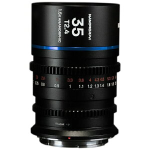 LAOWAbI Nanomorph 35mm T2.4 1.5x CineiFlare colorF BLj Lm RFy󒍐Yiz NANO35MM-T2.4-BL-RF [LmRF]yLZsz