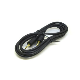 変換名人 オーディオケーブル [ステレオφ3.5mm ⇔ ステレオφ3.5mm] 1.8m ブラック AV3628