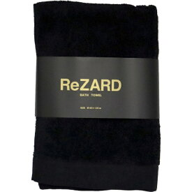 ReZARD｜リザード ReZARD（リザード）高吸水バスタオル ブラック 378151(60×120cm) ブラック 378151