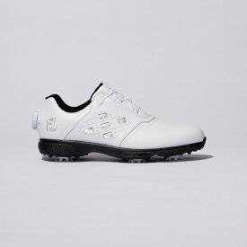 フットジョイ｜FootJoy 23.0cm レディース ゴルフシューズ WOMEN’S イーコンフォート BOA W：3E相当(ホワイト×シルバー) 98650 W060【返品交換不可】