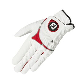 フットジョイ｜FootJoy 【メンズ 左手着用(右利き用)】ゴルフグローブ GTエクストリーム(23cm/ホワイト×レッド) FGGT23【返品交換不可】