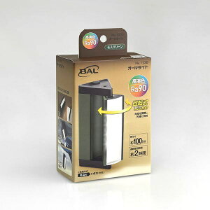 �勴�Y�ƁbBAL OHASHI �I�[�����C�g�@���邳100lm/4LED�@LED �����F�i5000K�j ���X�O���[�� 1230