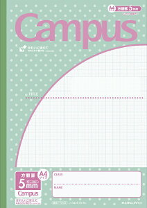KOKUYO�b�R�N�� Campus(�L�����p�X) �m�[�g(�p�r��) �݂����ܕ� �p�X�e���O���[�� 34VS10-5G [A4 /5mm /����r��]