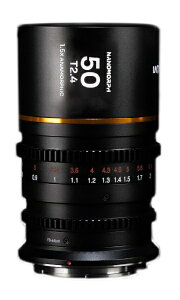 LAOWAbI Nanomorph 50mm T2.4 1.5x Cine(Flare color:AMB) MFTy󒍐Yiz NANO50MM-T2.4-AMB-MFT [}CNtH[T[Y]yLZsz