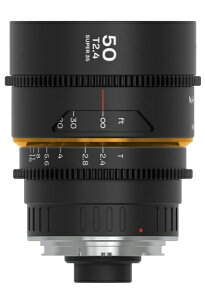 LAOWA�b���I�� Nanomorph 50mm T2.4 1.5x Cine(Flare color:AMB) PL/EF�y�󒍐��Y�i�z NANO50MM-T2.4-AMB-PLEF [�L���m��EF]�y�L�����Z���s�z