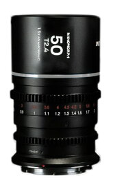LAOWA｜ラオワ Nanomorph 50mm T2.4 1.5x Cine（Flare color： SV） Lマウント【受注生産品】 NANO50MM-T2.4-SV-L [ライカL]【キャンセル不可】
