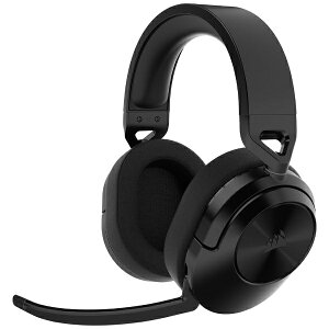 CORSAIR�b�R���Z�A �Q�[�~���O�w�b�h�Z�b�g HS55 WIRELESS Carbon �u���b�N CA-9011280-AP [���C�����X�iBluetooth�{USB�j /���� /�w�b�h�o���h�^�C�v]