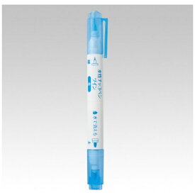 クロバー｜Clover 水性チャコペン ツイン 細＋太 青 24-431