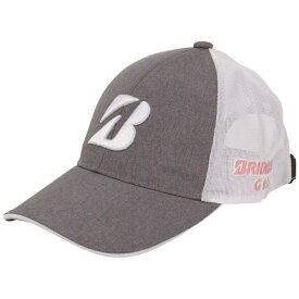 ブリヂストン｜BRIDGESTONE レディース シーズン限定プロモデルキャップ(フリーサイズ：約55〜58cm/グレー) CPSG39【返品交換不可】