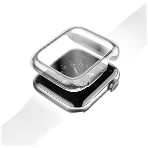KENZAN�b�P���U�� GARDE HYBRID CASE WITH SCREEN PROTECTION Apple Watch Series 4 40mm UNIQ�i���j�[�N�j DOVE�iCLEAR�j UNIQ-40MM-GARCLR