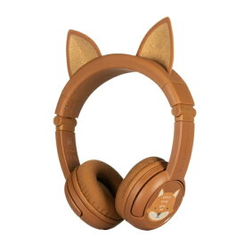 Onanoff｜オナノフ 子供用ブルートゥースヘッドホン BuddyPhones PlayEars+ FOX with BEAM MIC BT-BP-PLAYP-EARS-FOX [Bluetooth対応]