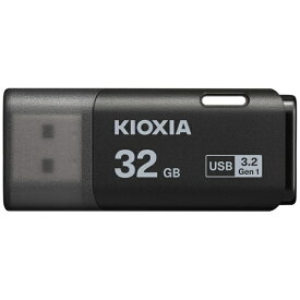 KIOXIA｜キオクシア USBメモリ TransMemory U301(Mac/Windows11対応) ブラック KUC-3A032GK [32GB /USB TypeA /USB3.2 /キャップ式]