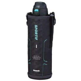 ピーコック｜Peacock ストレートドリンクボトル [1.5L ワンタッチ] ブラック AJC-F152