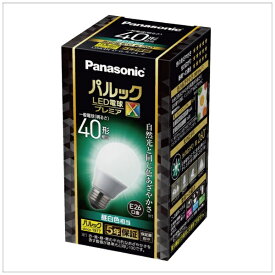 Panasonic｜パナソニック LED電球 パルックプレミアX LDA4NDGSZ4F [E26 /一般電球形 /40W相当 /昼白色 /1個 /全方向タイプ]