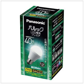 Panasonic｜パナソニック LED電球 パルックプレミア LDA4NGSK4CF [E26 /一般電球形 /40W相当 /昼白色 /1個 /広配光タイプ]