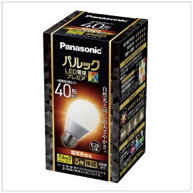 Panasonic｜パナソニック LED電球 パルックプレミアX LDA5LDGSZ4F [E26 /一般電球形 /40W相当 /電球色 /1個 /全方向タイプ]