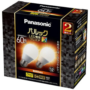 Panasonicbpi\jbN LEDd pbNv~AX LDA7LDGSZ6F2T [E26 /ʓd` /60W /dF /2 /S^Cv]