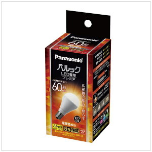 Panasonicbpi\jbN LEDd `d^Cv pbNv~A LDA7LGE17K60ESW2F [E17 /ʓd` /60W /dF /1 /Lz^Cv]