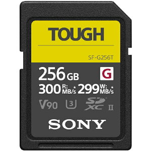 SONYb\j[ SDXCJ[h UHS-II TOUGH(^t) SF-GV[Y SF-G256T [Class10 /256GB]