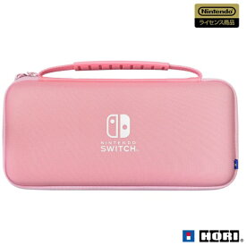 HORI｜ホリ スリムハードポーチ プラス for Nintendo Switch ストロベリーピンク (有機ELモデル) NSW-827【Switch 有機ELモデル用】