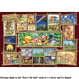 テンヨー｜Tenyo 【世界最小1000ピース】 ジグソーパズル アート集 くまのプーさん