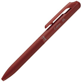 ぺんてる｜Pentel ボールペン Calme(カルム) レッド(インク色：赤) BXA105B-B [0.5mm]