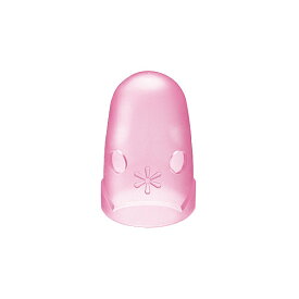 KOKUYO｜コクヨ キャップ型紙めくり M 3個 メク-26TP メクリンキャップ 透明ピンク