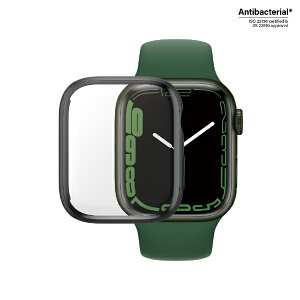 PanzerGlass�b�p���U�O���X Full Body Apple Watch 7 41mm PanzerGlass�i�p���U�O���X�j �u���b�N 3663