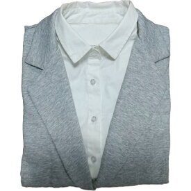 savvy and more スーツ型パジャマ ビズウェット XLサイズ グレー SBW-GRXL