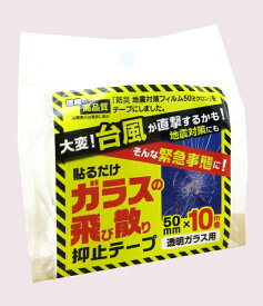 リンテックコマース｜Lintec Commerce HGS055010 ガラス飛び散り抑止テープ 50×10