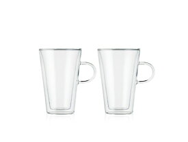 ボダム｜bodum キャンティーンダブルウォールマグ 400ml 2個セット クリア 10326-10