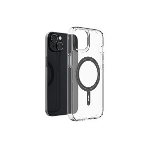 UNIQ�b���j�[�N iRingMagnetic Case for iPhone14 �N���A UMS-IR16MGC
