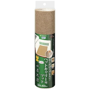 THANKO�b�T���R�[ ���������z�� �y�b�g�L�����[�p�}�b�g 30×60cm �u���E��