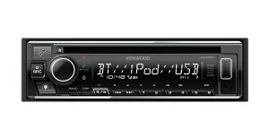 PEbhbKENWOOD CD/USB/iPod/BluetoothV[o[ MP3/WMA/AAC/WAV/FLACΉ U342BT