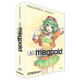 インターネット｜INTERNET VOCALOID6 Voicebank AI Megpoid [Win・Mac用]