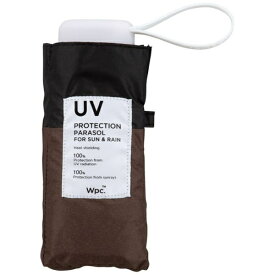 ワールドパーティー｜WPC. 日傘 折りたたみ傘 遮光切り継ぎtiny ブラウン 801-16423-102 [晴雨兼用傘 /47cm]