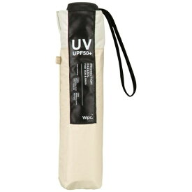 ワールドパーティー｜WPC. 日傘 折りたたみ傘 遮光ミニマムベーシックパラソルユニセックス Wpc． ベージュ 801-18912-102 [晴雨兼用傘 /55cm]