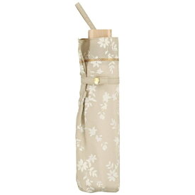 ワールドパーティー｜WPC. 日傘 折りたたみ傘 遮光ドームパラソル フローレット ミニ Wpc． ベージュ 801-14464-102 [晴雨兼用傘 /55cm]