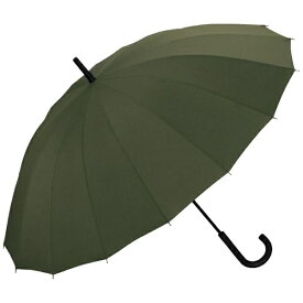 ワールドパーティー｜WPC. 雨傘 長傘 UNISEX 16K アンブレラ カーキ UX02-906-001 [晴雨兼用傘 /60cm]
