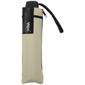 ワールドパーティー｜WPC. 雨傘 折りたたみ傘 UNISEX BASIC FOLDING Wpc． ベージュシングルライン UX001-078-002 [晴雨兼用傘 /58cm]