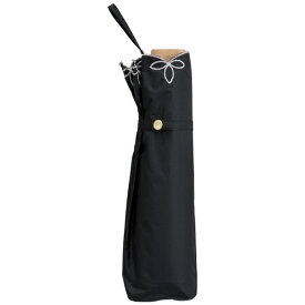 ワールドパーティー｜WPC. 日傘 折りたたみ傘 遮光ドームワイドスカラップ ミニ ブラック 801-16560-102 [晴雨兼用傘 /55cm]