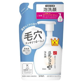 常盤薬品｜TOKIWA Pharmaceutical SANA（サナ）なめらか本舗 泡洗顔 NC（つめかえ用） 180mL